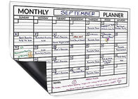 약속 을 놓치지 말자: 매그네틱 한 월별 계획기, 4 가지 표시기, 사용 편리