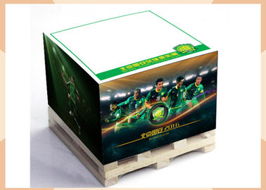 4면 맞춤형 개인 메모 패드 인쇄, 나무 팔레트 포함, 80gsm 중성지, 빠른 제작 및 OEM/ODM 가능