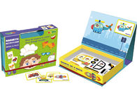 자석 타이틀 블록 자석 게임 세트 EVA 폼 어린이용 선물 상자와 교육 장난감